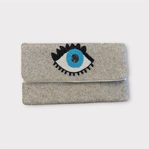 Evil Eye Beaded Handbag